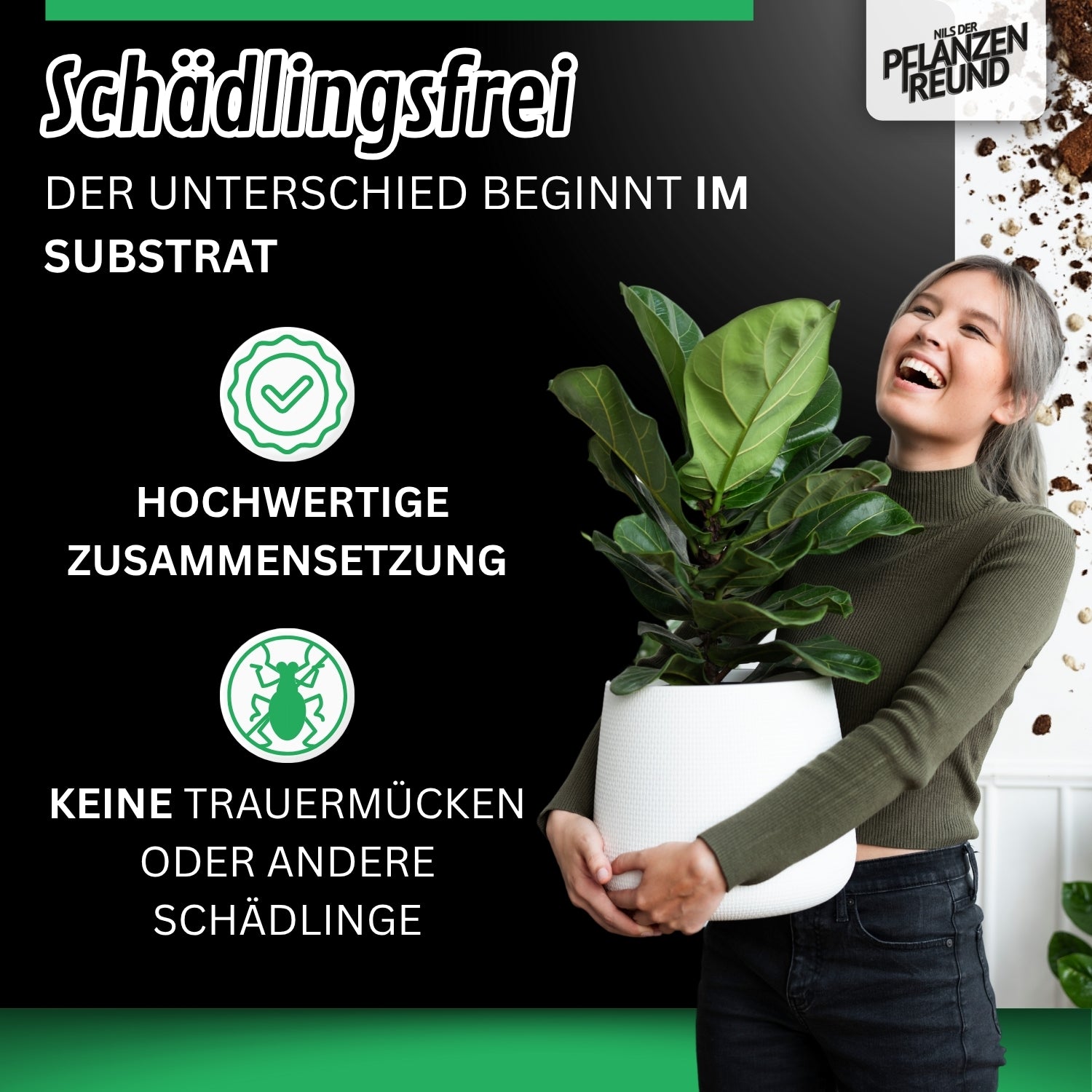 Araceae Substrat | Premium-Erde für Monstera, Philodendron, Alocasia