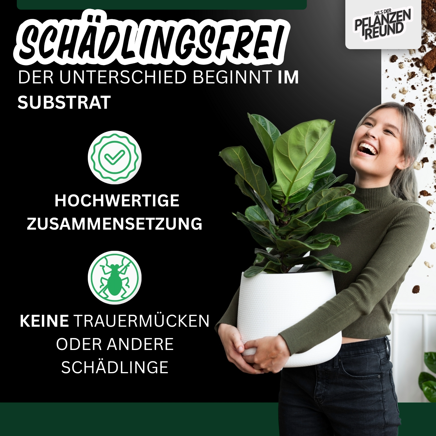 Cannabis Substrat | Premium-Erde für Cannabispflanzen