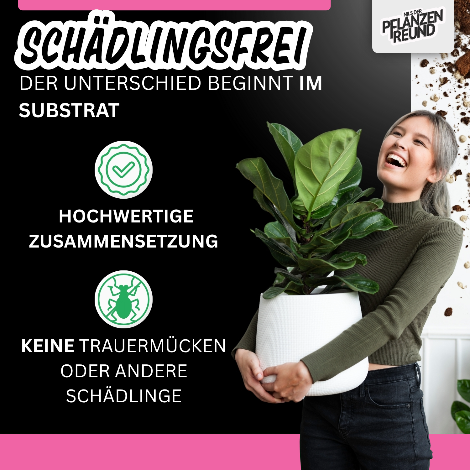 Palmen Substrat | Premium-Erde für Palmen aller Art